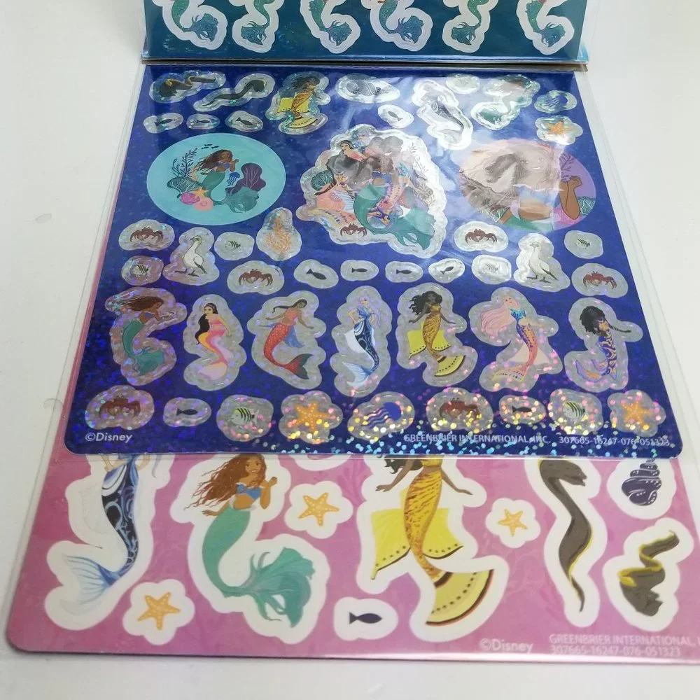 Disney Little Mermaid 150 stickers